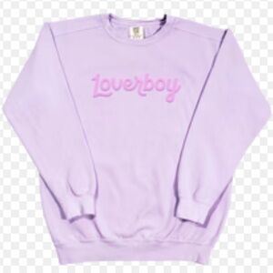 Lilac 'Loverboy' Crewneck Sweatshirt